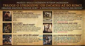 Kolekce Středozemě: Pán prstenů / Hobit (6 BLU-RAY) - kinoverze