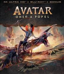 Avatar 3: Oheň a popel (4K UHD + BLU-RAY + BD BONUS) 3 disky