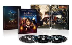 Harry Potter a kámen mudrců (4K UHD + BLU-RAY + BD Magical Movie mode) 3 disky - STEELBOOK