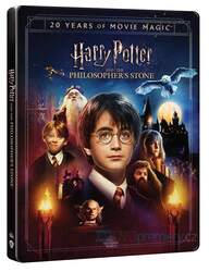 Harry Potter a kámen mudrců (4K UHD + BLU-RAY + BD Magical Movie mode) 3 disky - STEELBOOK