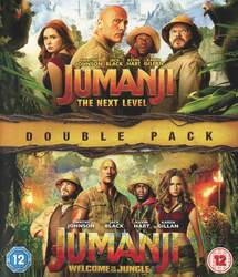 Jumanji 2: Vítejte v džungli + Jumanji 3: Další level (2 BLU-RAY) - DOVOZ
