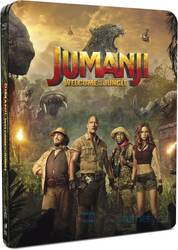 Jumanji 2: Vítejte v džungli (BLU-RAY) - STEELBOOK - DOVOZ