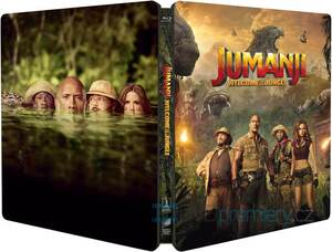 Jumanji 2: Vítejte v džungli (BLU-RAY) - STEELBOOK - DOVOZ