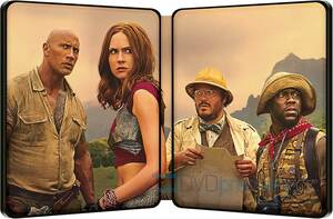 Jumanji 2: Vítejte v džungli (BLU-RAY) - STEELBOOK - DOVOZ