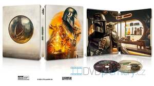 Mandalorian a Grogu (4K UHD + BLU-RAY) 2 disky - STEELBOOK - ze světa Star Wars Mandalorian a Grogu (4K UHD + BLU-RAY) 2 disky - STEELBOOK - ze světa Star Wars
