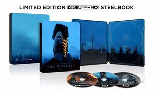 Odyssea (4K UHD + BLU-RAY + BD BONUS) 3 disky - STEELBOOK (Global) Odyssea (4K UHD + BLU-RAY + BD BONUS) 3 disky - STEELBOOK (Global)