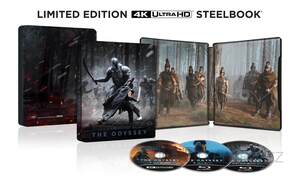 Odyssea (4K UHD + BLU-RAY + BD BONUS) 3 disky - STEELBOOK (INT)