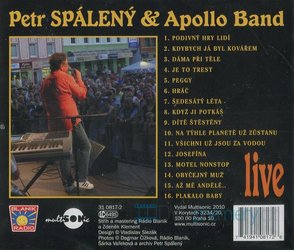 Petr Spálený & Apollo Band live (CD)