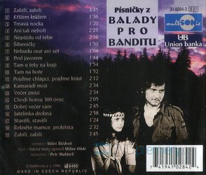 Písničky z Balady pro banditu (CD)