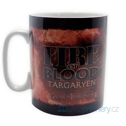 Hrnek Hra o trůny - Targaryen 460ml