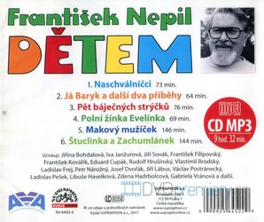 František Nepil: Dětem, Různí interpreti (CD-MP3) - audiokniha