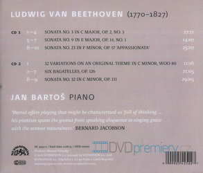 Jan Bartoš: Beethoven: Klavírní sonáty (2 CD)