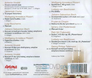 Slavnostní chvíle s klasickou hudbou, Různí interpreti (CD)