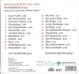 Franz Schubert: Winterreise, Jan Martiník, David Mareček (CD)