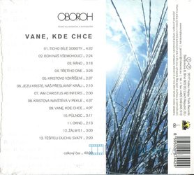 Oboroh: Vane, kde chce (CD)