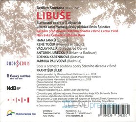 Bedřich Smetana: Libuše, Různí interpreti (3 CD)