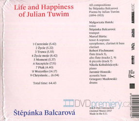 Štěpánka Balcarová: Life And Happiness of Julian Tuwim (CD)