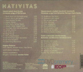 Dagmar Pecková, Musica Bohemica: Nativitas - Vánoční písně staré Evropy (CD)