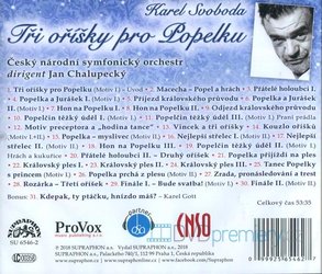 Tři oříšky pro Popelku - Filmová hudba - Komplet - Karel Svoboda (CD)