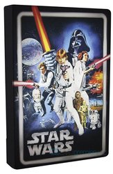 Světelný obraz Star Wars 20 x 30 cm