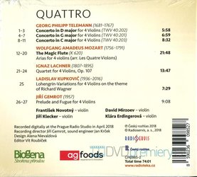 Quattro, Různí interpreti (CD)