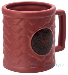 Hrnek Hra o trůny - Targaryen 3D 500 ml