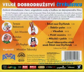 Velké dobrodružství Čtyřlístku (CD) - audiokniha