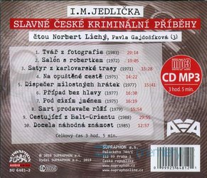Slavné české kriminální příběhy (MP3-CD) - audiokniha