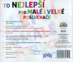 To nejlepší pro malé i velké posluchače (CD) - mluvené slovo