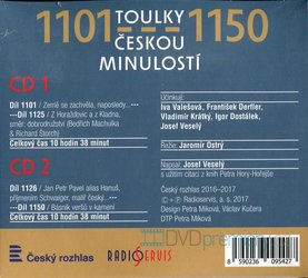 Toulky českou minulostí 1101-1150, Různí interpreti (2 MP3-CD) - mluvené slovo