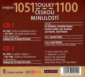 Toulky českou minulostí 1001-1218 komplet, Různí interpreti (9 MP3-CD) - mluvené slovo