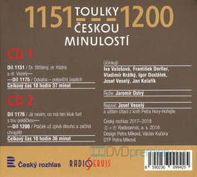 Toulky českou minulostí 1001-1218 komplet, Různí interpreti (9 MP3-CD) - mluvené slovo