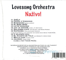 Lovesong Orchestra: Naživo! (CD)