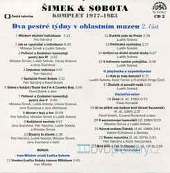 Šimek a Sobota Komplet 1977-1983 - Klasika a objevy (10 CD) - mluvené slovo