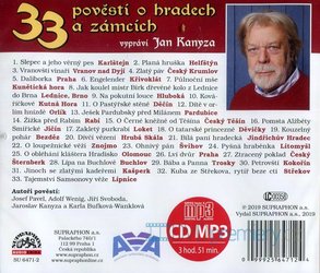 33 pověstí o hradech a zámcích (MP3-CD) - audiokniha
