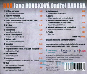 Jana Koubková, Ondřej Kabrna: Duo (CD)