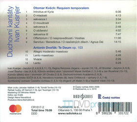 Ivan Kusnjer: Duchovní kantáty (CD)