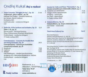 Ondřej Kukal: Boj o radost (CD)