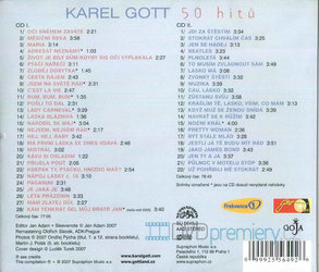 Karel Gott: 50 hitů (2 CD)