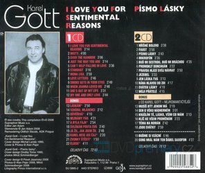 Karel Gott: Komplet 34/35 - I Love You For Sentimental Reasons / Písmo lásky (2 CD)
