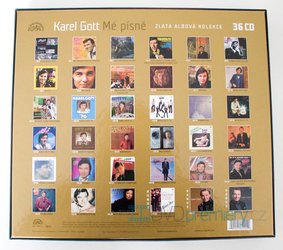 Karel Gott: Mé písně - Zlatá albová kolekce (36 CD)