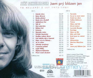 Jiří Schelinger: Jsem prý blázen jen (2 CD)