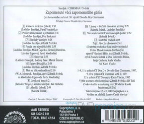 Divadlo Járy Cimrmana - Zapomenuté věci zapomenutého génia (CD)