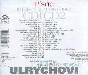 Hana Ulrychová, Petr Ulrych: Písně (2 CD)