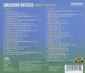 Waldemar Matuška: Slavík z Madridu (2 CD)