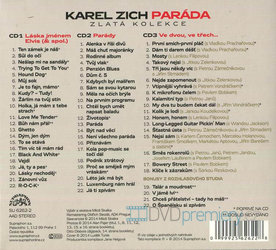 Karel Zich: Paráda (3 CD) - Zlatá kolekce