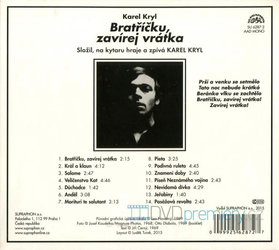 Karel Kryl: Bratříčku, zavírej vrátka (CD)