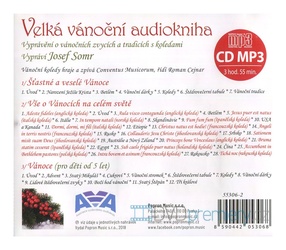 Velká vánoční audiokniha (Josef Somr) (MP3-CD)