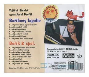 Boříkovy lapálie a Bořík & spol. (Vojtěch Steklač-Josef Dvořák) (2 CD)