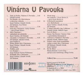Vinárna U Pavouka (Zdeněk Svěrák, Jiří Šebánek a Karel Velebný) (CD)